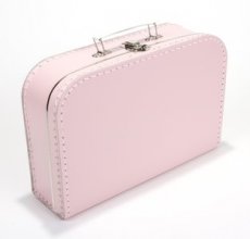 Kinderkoffer 30cm - roze