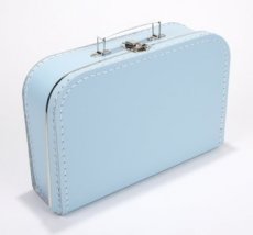 Kinderkoffer 30cm - blauw